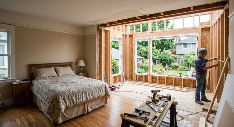 Bedroom Enlargement in Alpharetta, GA